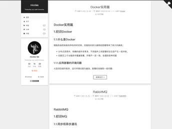 Limingzhong61.github.io screenshot